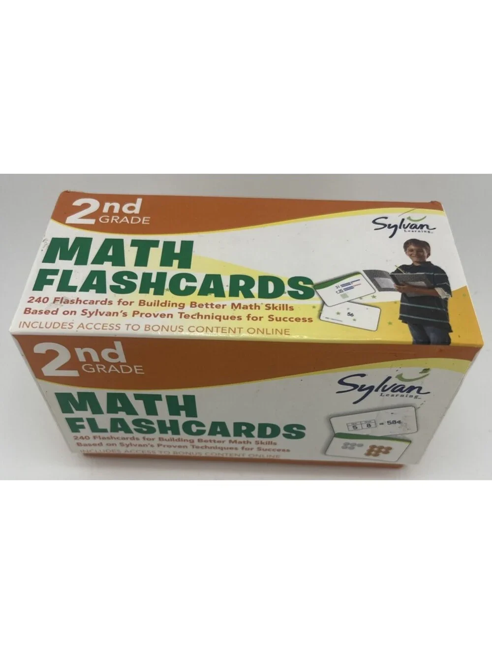 Sylvan Learning 3rd Grade Math Flashcards 240 Cards Multiplication Division 2013